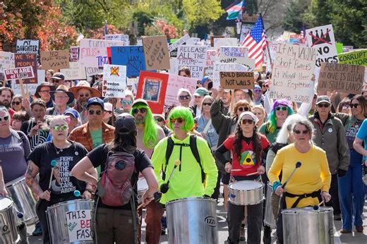 Thousands attend anti-Trump No Kings rally in Springfield