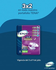 ¡Tenemos todo nuestro portafolio al 3x2! 🤩 ¿Te lo vas a perder? Aprovecha nuestra promoción y la protección de nuestros productos en La Comer y Fresko. | TENA MX