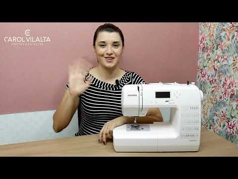 Testing Sewing Machine Janome 1050DC