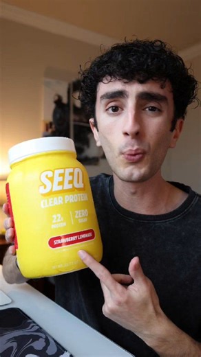 SEEQ Clear Protein is a total game-changer if you are tired of those thick and milky protein shakes that leave you feeling bloated. Unlike traditional protein powders, this high-quality whey protein isolate mixes clear in water to create a light and refreshing drink. Each serving packs 22g of protein with zero sugar and only 100 calories. I love how this formula is completely lactose-free, gluten-free, and soy-free, making it perfect for anyone who wants high-performance nutrition without the di