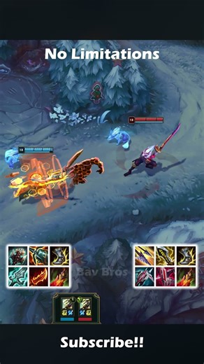 ON HIT MASTER Yi vs CRIT MASTER YI FULL BUILD FIGHT #leagueoflegends