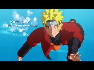 [MMD Naruto Shippuden] Naruto saves Sakura from drowning