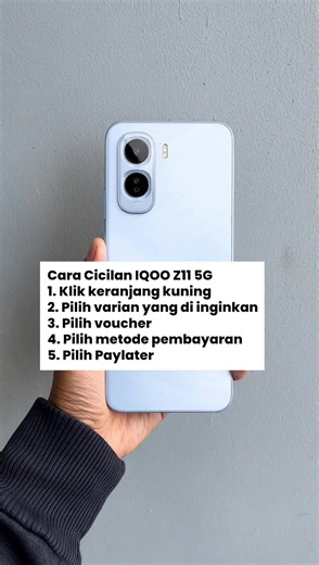 Beli iQOO Z11 5G Kredit Tanpa DP dari Official Store