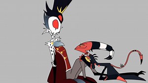 AnimatedMau on Instagram: "Here are the shots I cleaned up for Episode 1 Second Season of #HelluvaBoss! 🦉 I had some shots of Stolas and Blitz together, what better way to start S2! such a great honor #HelluvaBossSeason2"