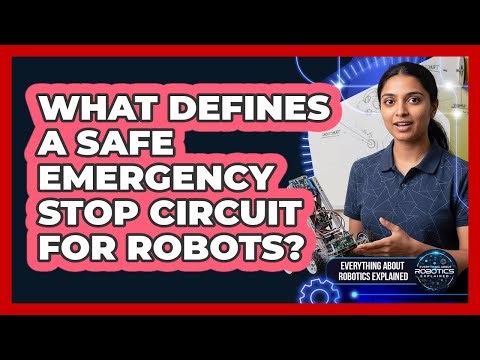 What Defines A Safe Emergency Stop Circuit For Robots?