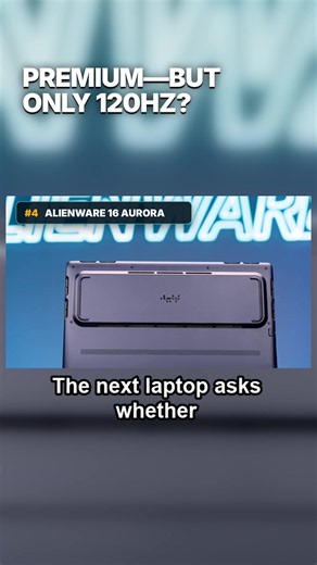 Premium Alienware—only 120Hz. This Aurora looks polished and brings 32GB memory, but its display refresh and H-series CPU change the comparison. Are you paying for design, performance, or both? #Alienware #RTX5070 #GamingLaptop #TechTok #MasteriTech