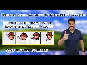 Melee Attack on Arcade MakeCode