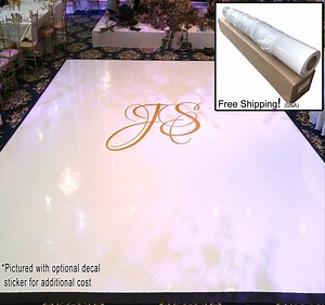 Wedding Dance Floor Pro Vinyl Wrap Gloss White - Etsy