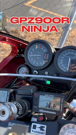 【至高の排気音】GPZ900R × BEETマフラーの咆哮！STACKメーターのキレが最高すぎる。rawsound