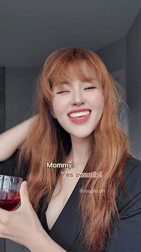 Mom's drunk😵‍💫..#mapleoh #comedy | Maple Oh