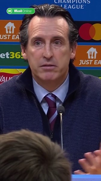 Emery 'proud of everything' around Aston Villa after win over Bayern