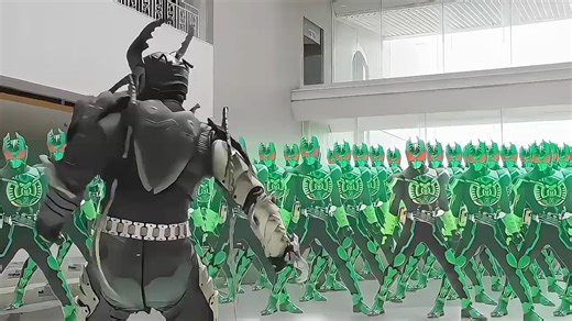 假面骑士OOO：要说欧兹的哪个形态最阴那毫无疑问是虫系连组，这形态不仅能分身，而且分出来的分身还能变身成其他形态，就连恐龙连组都能变。