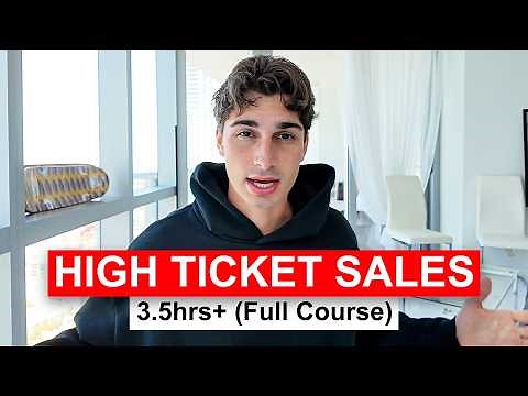 i put everything i know about high ticket sales in one video (free)