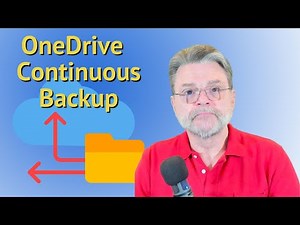 Using OneDrive for Nearly Continuous Backup