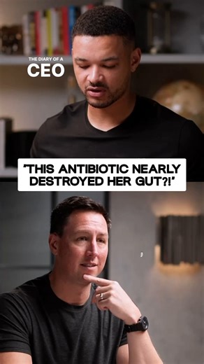 This nearly destroyed her gut?! #podcast #health #doctor | Steven Bartlett