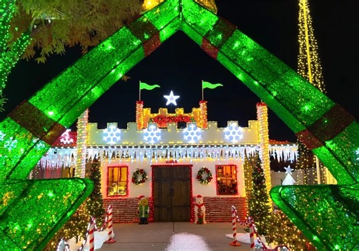Two Phoenix homes compete on ‘Great Christmas Light Fight’ this December