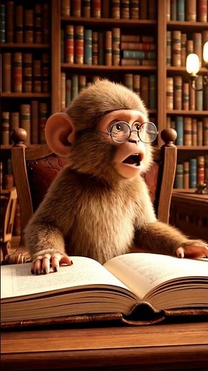 The Librarian Monkey: Primate Genius Deeply Suspicious of Encyclopedia Facts 🐒📚