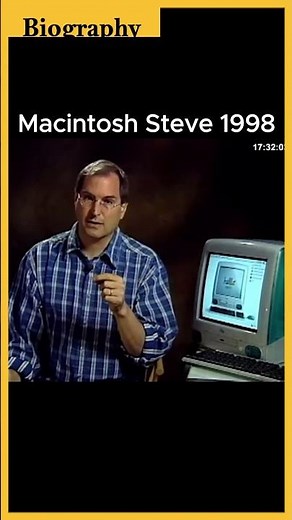Steve Jobs: Macintosh Launch in 1998