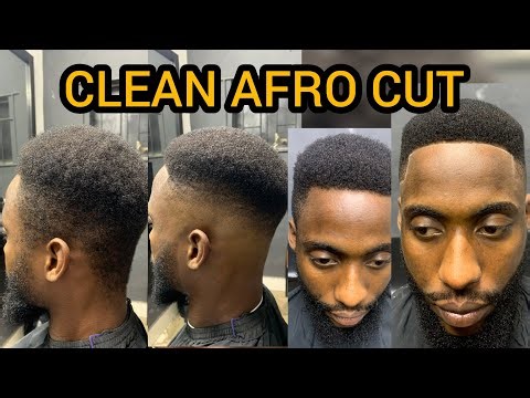 Afro Round Cut Haircut Tutorial | Clean & Even Round Shape (Step-by-Step)