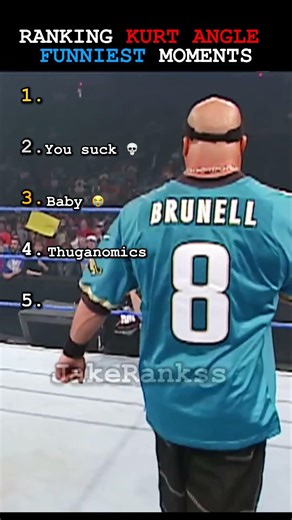 Ranking Kurt Angle Funniest Moments 😂