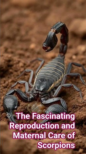 The Fascinating Reproduction and Maternal Care of Scorpions