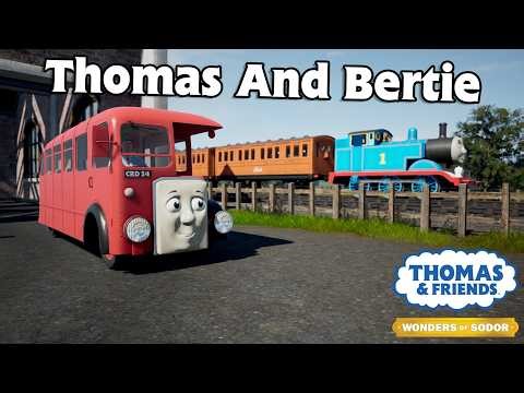 Wonders Of Sodor Thomas And Bertie Racing Story!