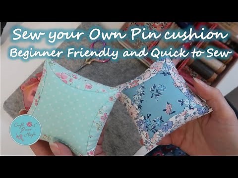 Easy Hand Sewn Pin Cushion