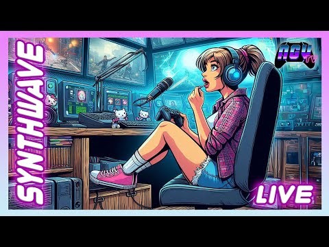 24/7 Synthwave Gaming Music TV 🕹️🎵 (no Ads)