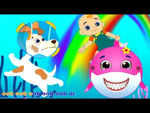 Baby Shark Karaoke Version + Little turtles Song | Fun Nursery Rhymes for Kids 🦈🛁🎵