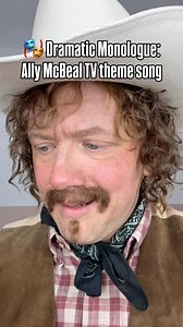 40K views · 594 reactions |  Dramatic Monologue: Ally McBeal TV theme song @vondashepard | James McNicholas: Songologues | Facebook