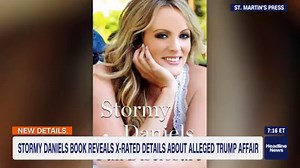 18K views · 237 reactions | Stormy Daniels' new book reveals x-rated details about her alleged affair with President Trump. https://trib.al/3pGuqNd | Morning Express with Robin Meade | Facebook