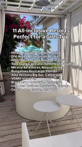 11 All-Inclusive Resorts Perfect for a Girls Trip