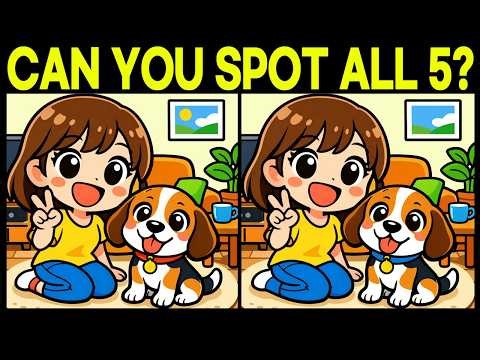 Relaxing Spot the Difference Challenge