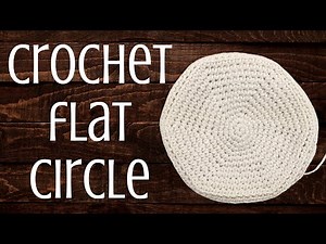 How to Crochet a Continuous Loop Circle Using SC st