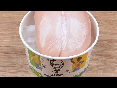 I learned this trick at KFC, now I only make chicken like this