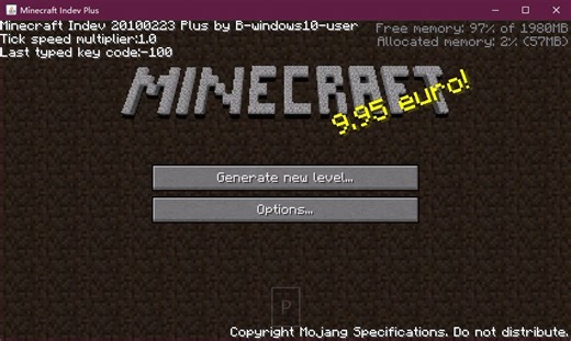 Minecraft Indev Plus V0.2