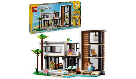 Buy LEGO Creator 3in1 Modern House Building Set for Kids 31153 | LEGO | Argos