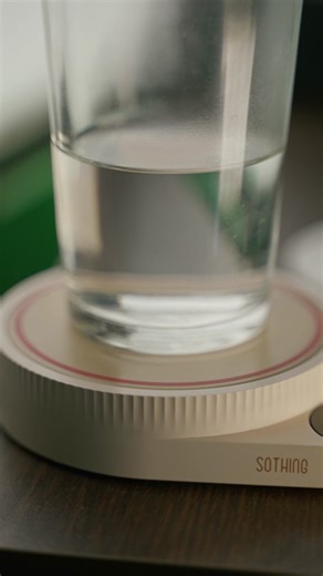 Keep your drink perfectly warm with the #Sothing Diffusion Thermostatic Coaster. Three heat levels, auto shutoff, and waterproof safety make it your cozy desk essential for any season. Now only 1,980TK — stay warm, stay happy! | Seasons 12