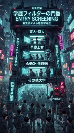 学歴フィルターの門番 #勉強垢