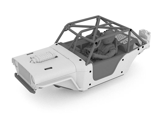 Knight Customs Vanquish H10 Optic Terra Recon Body Conversion Kit (Unpainted) [KNI107]