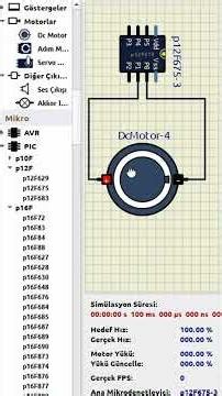 Çamaşır Makinesi #jal #pic #bobin #motor #simulide