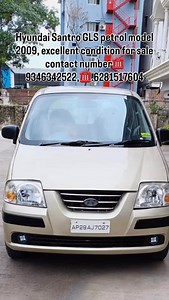 4.6K views · 263 reactions | Hyundai Santro GLS petrol model 2009 Excellent condition for sale Owner contact number ☎️9346342522,☎️6281517604 | Mohd Mujeed Bhai | Facebook
