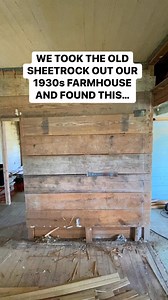 Layers upon layers upon layers! #farmhousestyle #farmhouserenovation #farmhousedemo #demoday #shiplap #asmr #farmhousereno #homemakeover | Jonathan Hunt