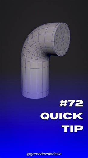 GameDevDiariesIN | Quick Tip #72 #maya #blender #maya3d #blender3d #mayacommunity #blendercommunity #blendertips #mayatips #modeling #hardsurface... | Instagram