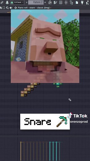 Creating Beats Inspired by Minecraft Mobs