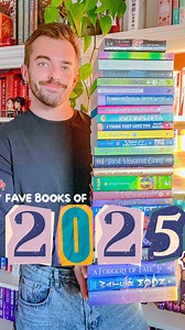 FAVE 25 BOOKS OF 2025 ✨ 240 books. 📚 These 25 stood atop the emotional Hunger Games. I read a truly unhinged amount of books in 2025, but these are the ones that rewired my brain, ruined my standards, destroyed my feelings, and earned a permanent spot in my personality. From epic fantasy and queer romance to devastating character arcs, unputdownable plots, and books that had me staring at the wall at 2am…these were my top 25 reads of the year. If you’re building your 2026 TBR and want five-star