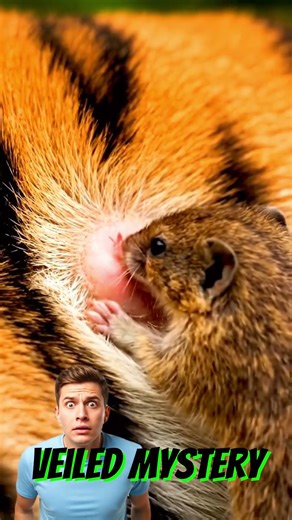 Common Shrew Frees Tiger’s Hidden Larva #macroasmr #naturehealing #shots #wildlife