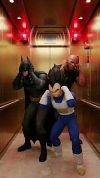 Vegeta, The Rock & Batman vs a Lift… They Still Got Banned