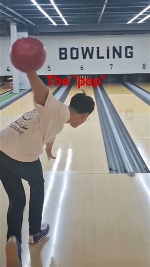 The "pop" sound in bowling #xmas