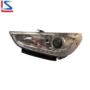[Hot Item] Auto LED Head Lamp for Hyundai Accent′ 17 White with Yellow Corner 92101-H6500 92102-H6500 Headlight